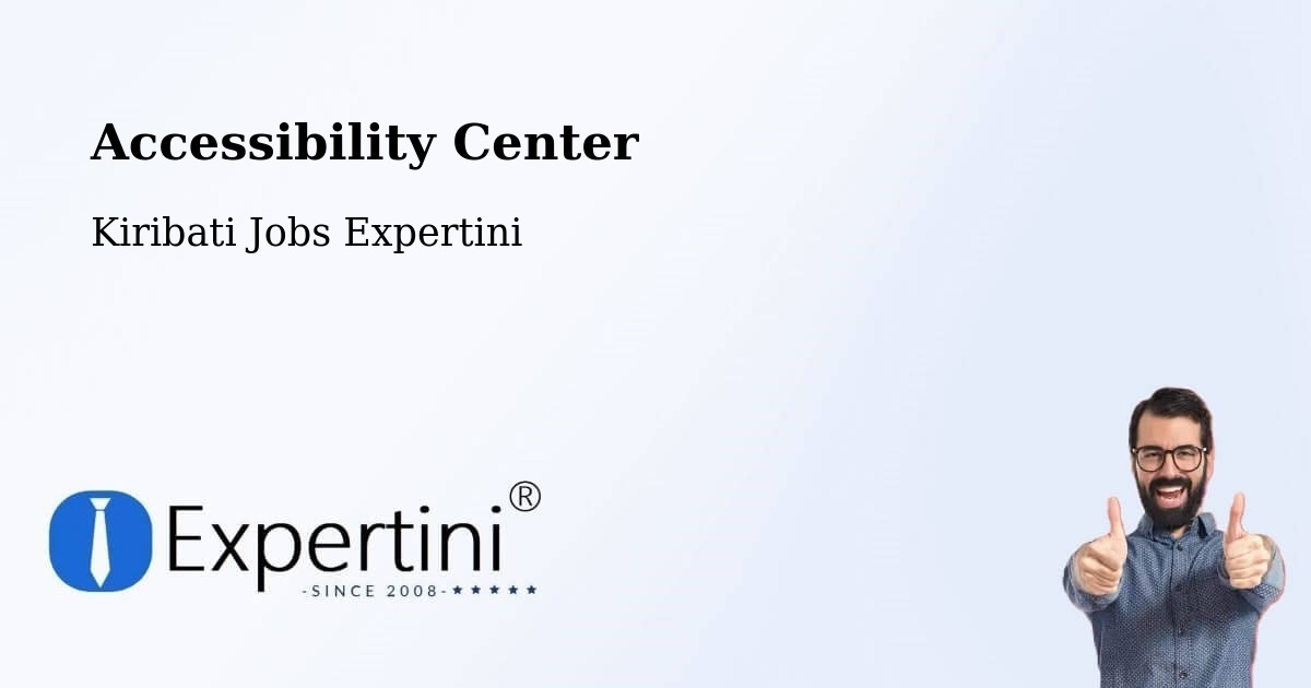 Accessibility Statement – Aranuka - Kiribati Jobs Expertini