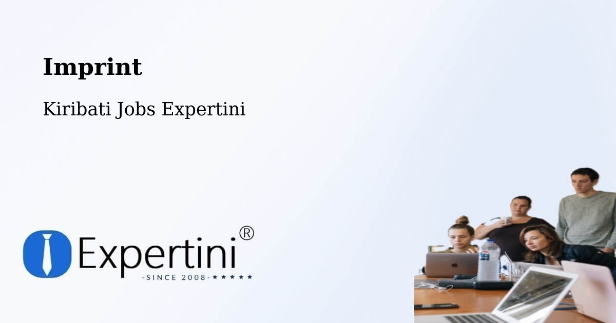 Imprint – Aranuka - Kiribati Jobs Expertini