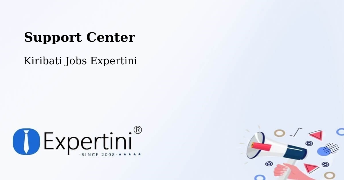 Support Services – Aranuka - Kiribati Jobs Expertini